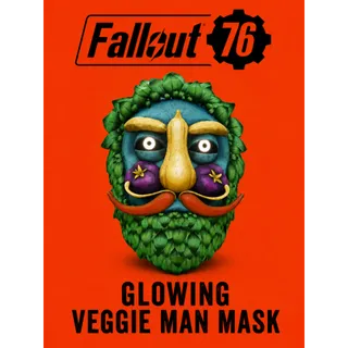 Glowing Veggie Man Mask PS