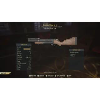 Crushing Blow Legacy Nuclear Winter ULTRA Rare Collectable PS