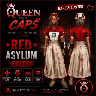  Red Asylum Dress PS