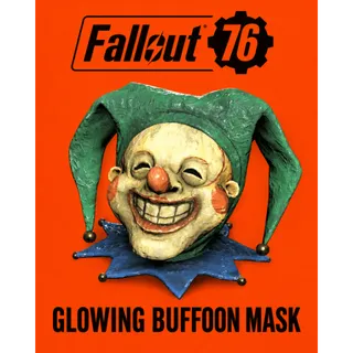 Glowing Buffoon Jester Mask PS