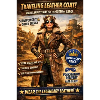Traveling Leather Coat PS
