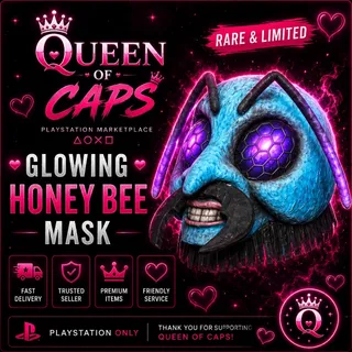 Glowing Honey Bee mask PS