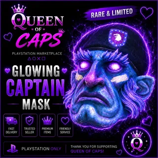 Glowing Captain Mask PS