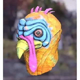 Glowing Turkey Mask PS