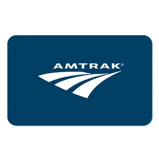 $100.00 USD Amtrak Gift Card