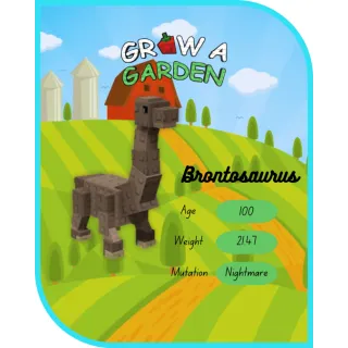 Nightmare Brontosaurus