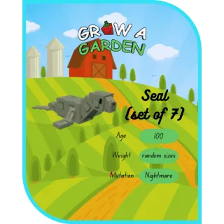 Nightmare Seal (set of 7)