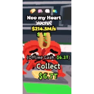 ❤️ SECRET 214M/s Noo My Heart – Strong Income – RARE ❤️