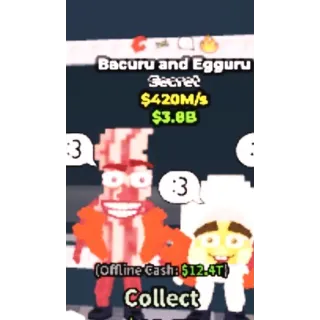 420M/s Bacuru & Egguru Brainrot — Top Income!