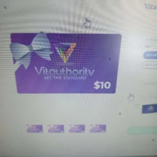 VITAUTHORITY GIFT CARD