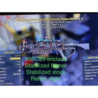 V50c25 enclave plasma rifle