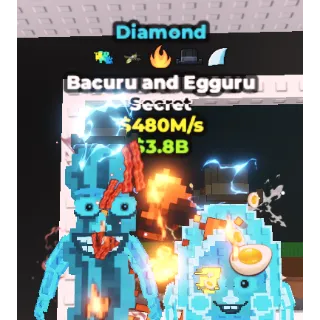 COOKI AND MILKI + LOS BRO + BACURU AND EGGURU X2 