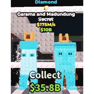 GARAMA AND MADUNDUNG DIAMOND 175M/S