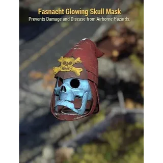 Fasnacht Glowing Skull  Mask
