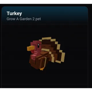Big turkey - grow a garden 2 