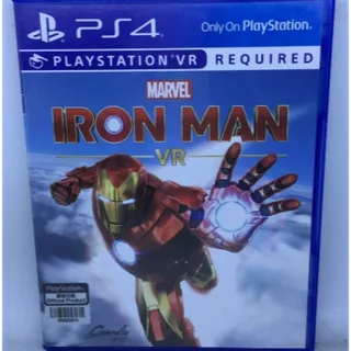 ps4 marvel ironman vr game lot