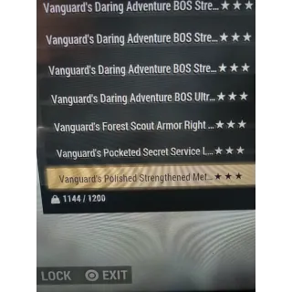 Vanguard armor set bundle 