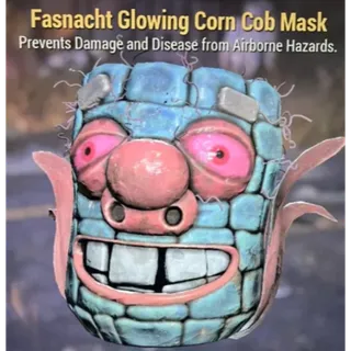 glowing corncob mask and radicals 