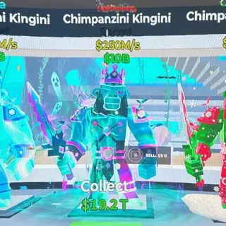 Halloween chimp king