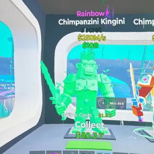 Rainbow chimpanzini king