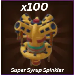 100x Super Syrup Sprinkler