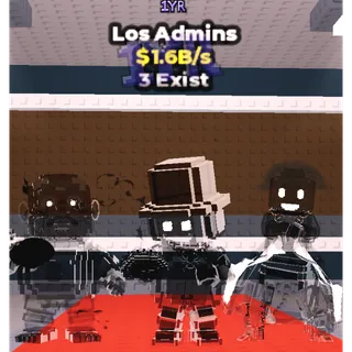 3 Exist 1YR Phantom Los Admins