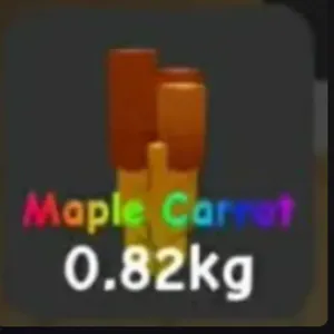 3x Rainbow Maple  Carrot