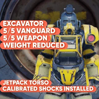 EXCAVATOR VAN WWR JETPACK