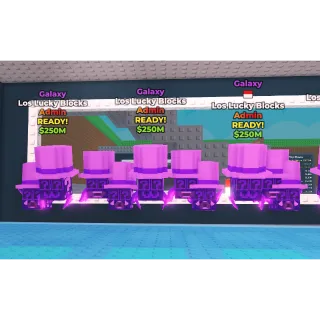 3X Galaxy Los Lucky Blocks