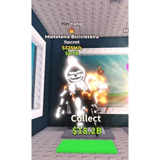 Yin Yang Mieteteira Bicicleteira 325M/s