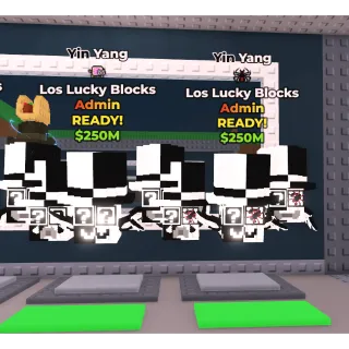 2X Yin Yang Los Lucky Blocks