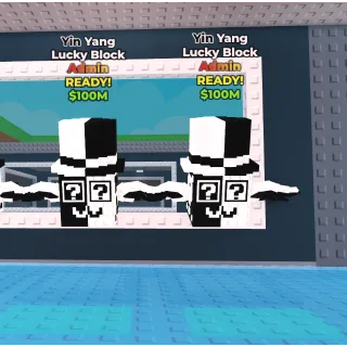2X Yin Yang Admin Lucky Block