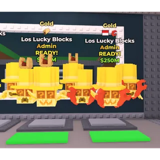 2X Gold Los Lucky Blocks