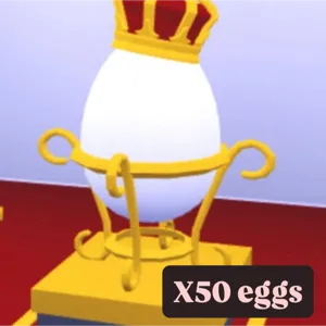 Adopt me x50 royal eggs