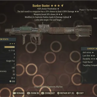 Bunker buster
