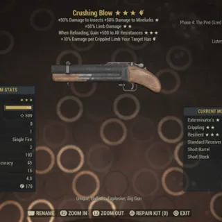 Crushing blow