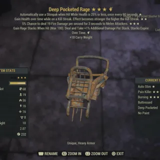 Heavy Rage Armor