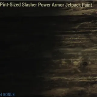 Slasher PA jetpack paint
