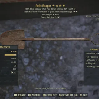 Relic reaper