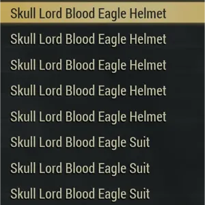Blood Eagle Outfits
