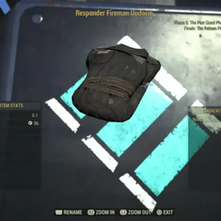 Responder’s fireman set