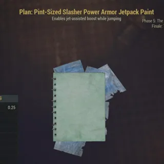 Slasher PA jetpack paint
