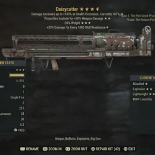 God roll daisycutter