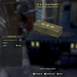 5 arms keepers mods