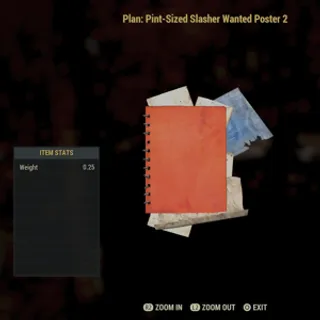 Pint sized wanted 2 plan