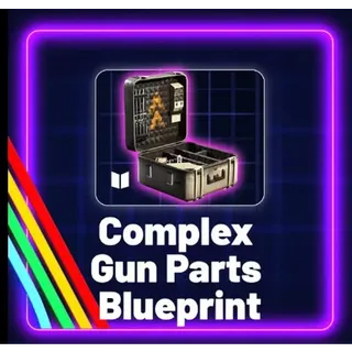Complex Gun Parts Blueprint 
