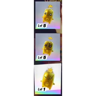 FORTNITE GOLDEN RARE SPRITES BUNDLE