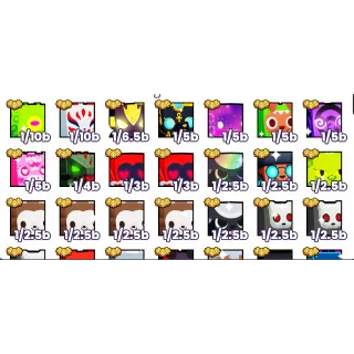 Roblox Pets Go - 10 Random Huges
