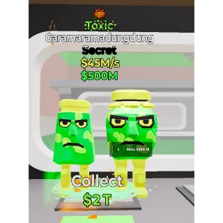 Fortnite Steal a Brainrot - Toxic Garamaramadungdung