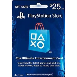 PSN $25 Digital Code (Instant Release) US Region ...